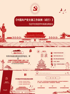 党支部工作条例解读