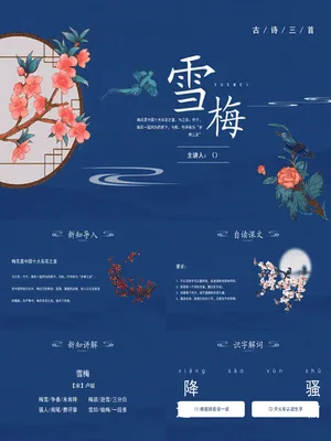 雪梅PPT课件4