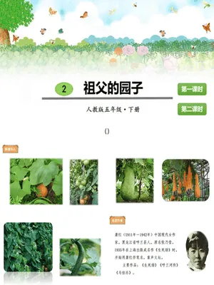 祖父的园子PPT课件5