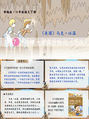 汤姆·索亚历险记PPT课件7