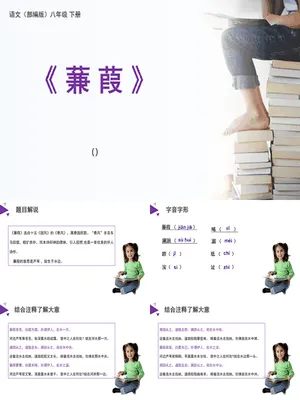 蒹葭PPT课件3