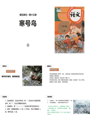 寒号鸟PPT课件5