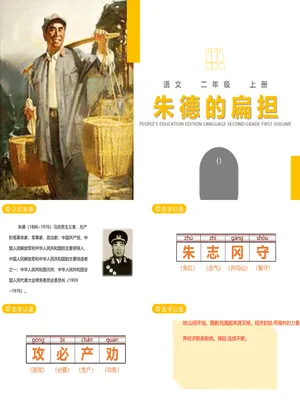 朱德的扁担PPT课件2