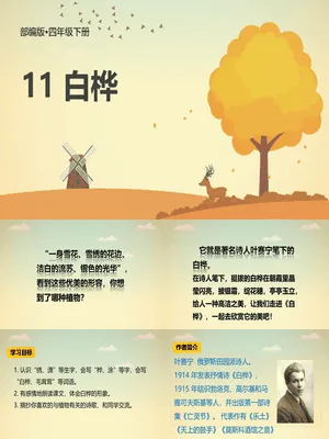 白桦PPT课件3