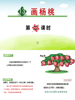 画杨桃PPT课件7
