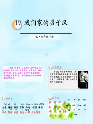 我们家的男子汉PPT课件5