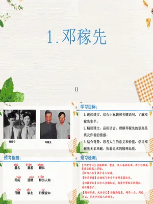 邓稼先PPT课件3
