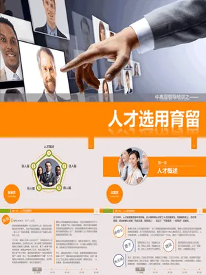 P32483人才选育用留培训PPT课件