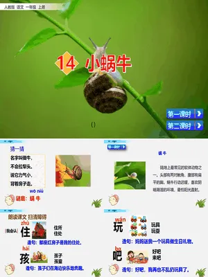 小蜗牛PPT课件3