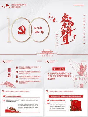 建党百年学习要点