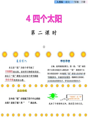 四个太阳PPT课件5