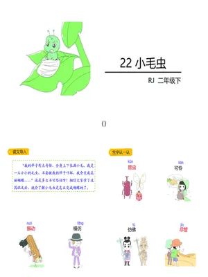 小毛虫PPT课件6