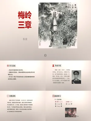梅岭三章PPT课件2