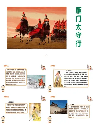 雁门太守行PPT课件6