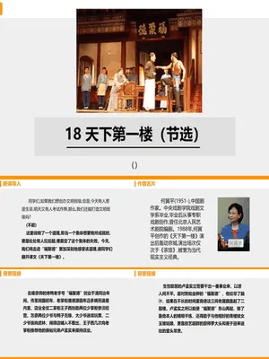 天下第一楼PPT课件7