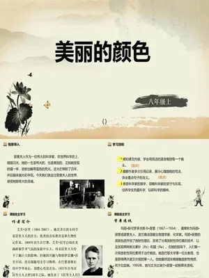 美丽的颜色PPT课件8