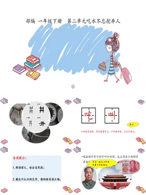 吃水不忘挖井人PPT课件8