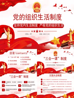 党的组织生活制度解读