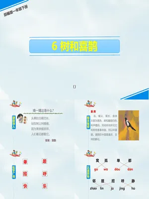 树和喜鹊PPT课件4