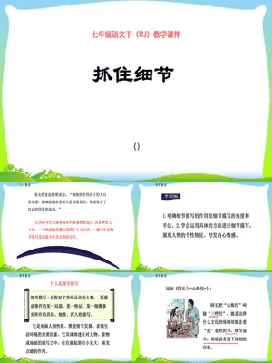抓住细节PPT课件3
