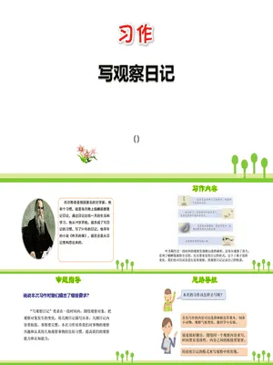 写观察日记PPT课件3