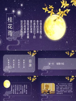 桂花雨PPT课件1