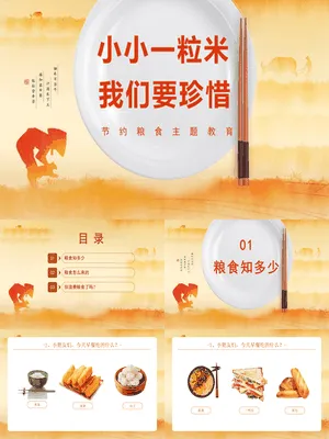 节约粮食主题班会