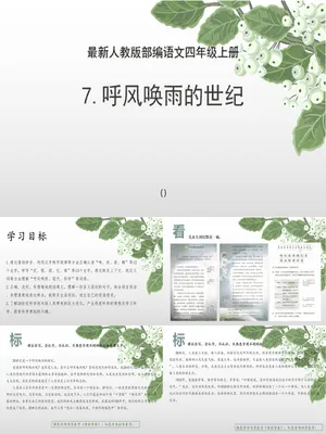 呼风唤雨的世纪PPT课件1