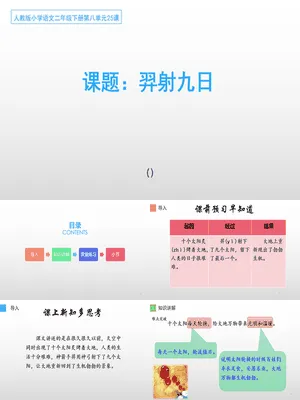 羿射九日PPT课件4