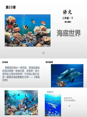 海底世界PPT课件2