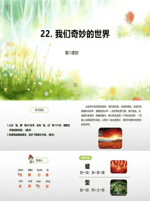 我们奇妙的世界PPT课件6