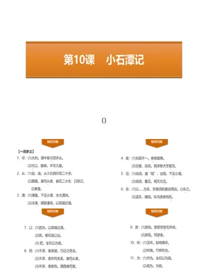 小石潭记PPT课件3