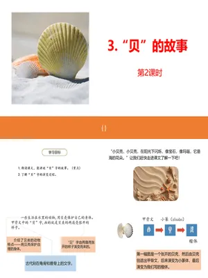 贝的故事PPT课件3