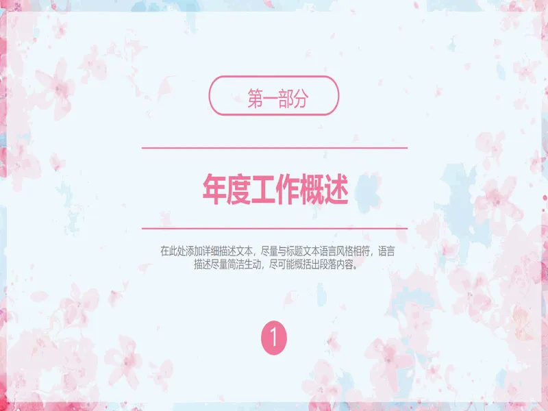 PPT内页预览