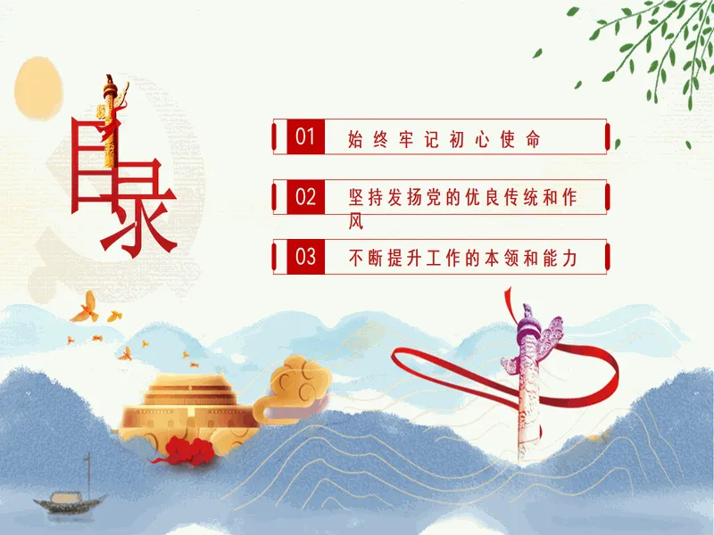 PPT内页预览