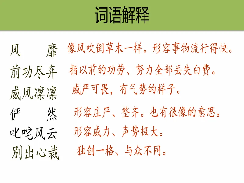 PPT内页预览