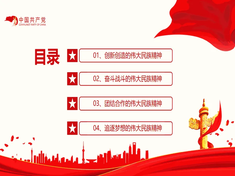 PPT内页预览