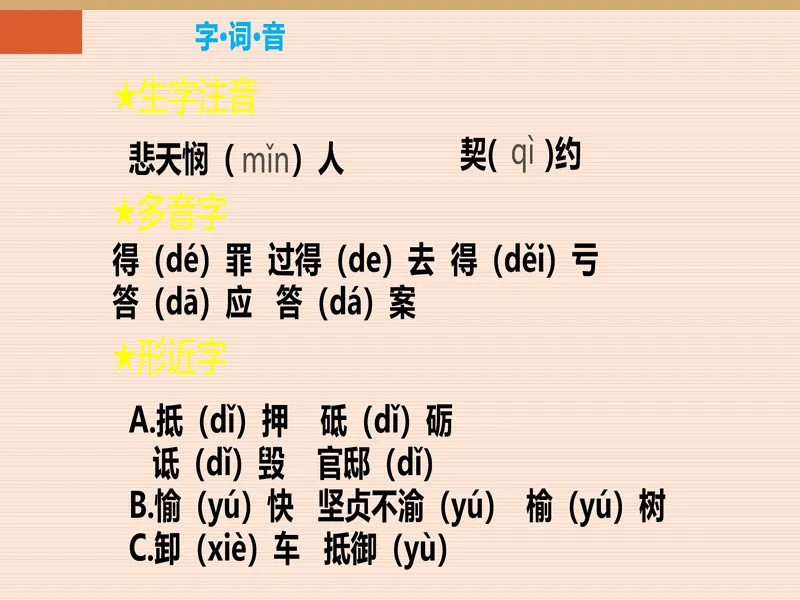 PPT内页预览