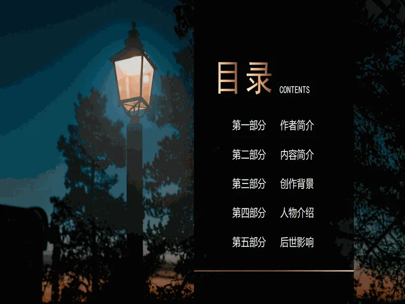 PPT内页预览