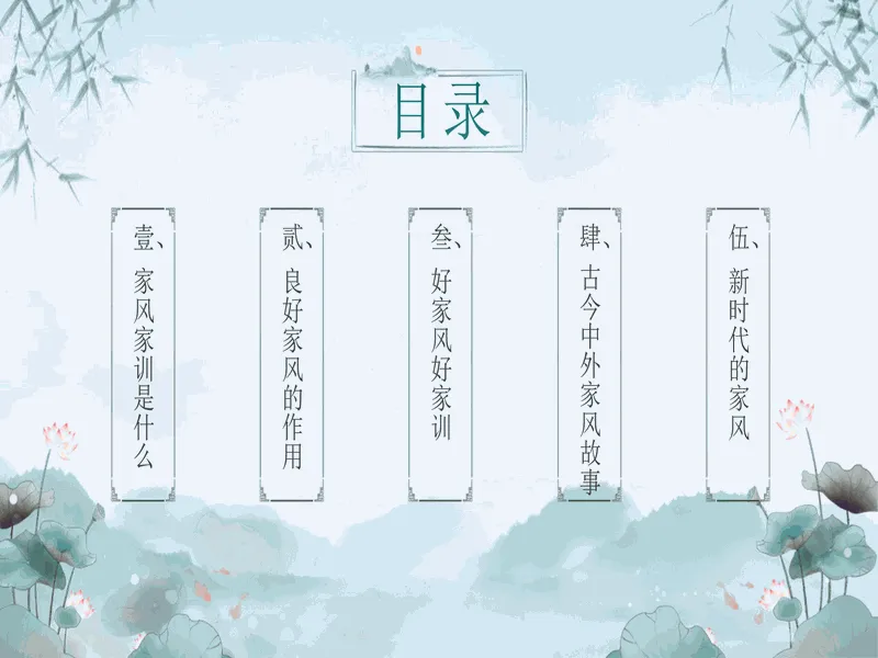 PPT内页预览