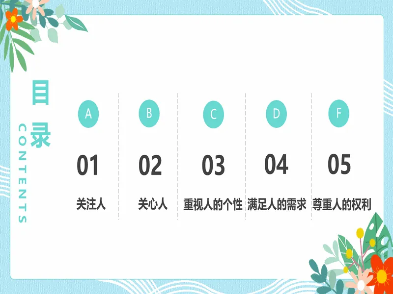 PPT内页预览