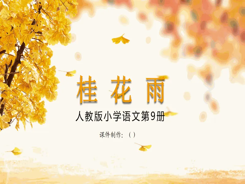 PPT内页预览