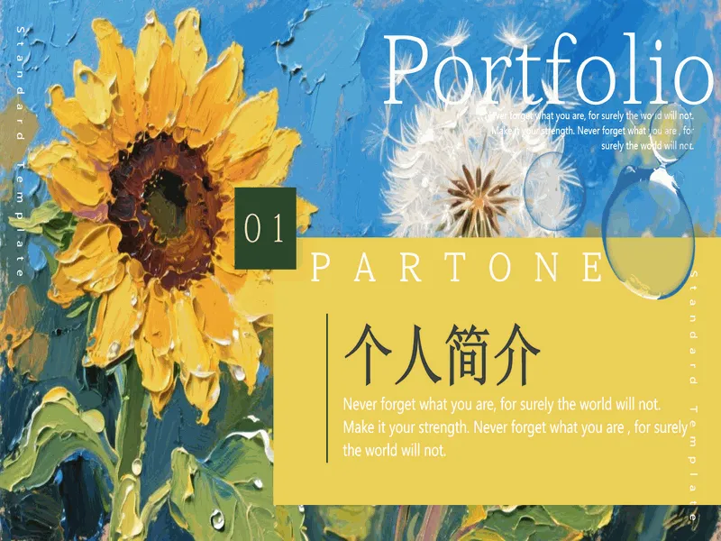 PPT内页预览