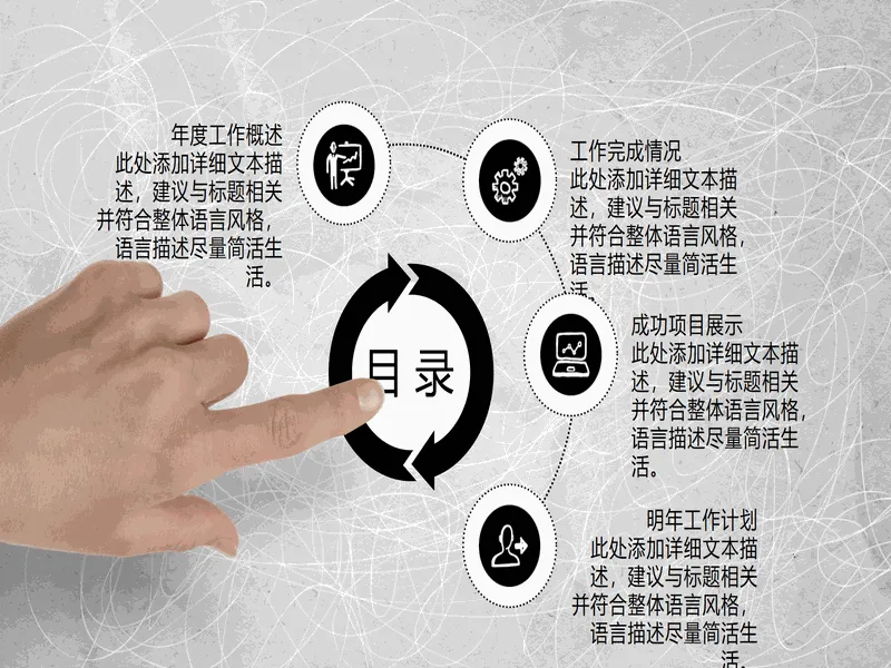 PPT内页预览