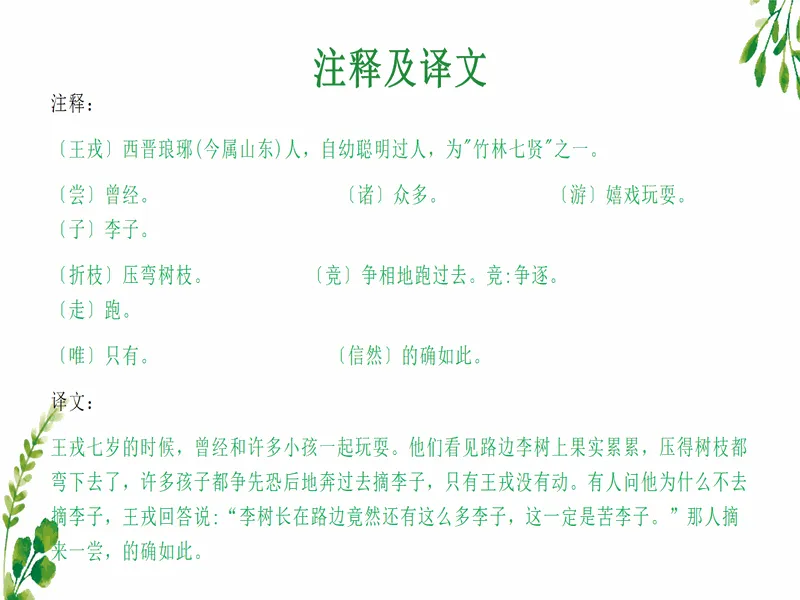 PPT内页预览