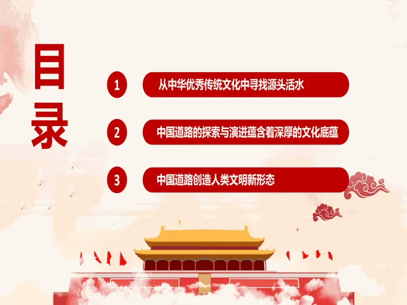 PPT内页预览
