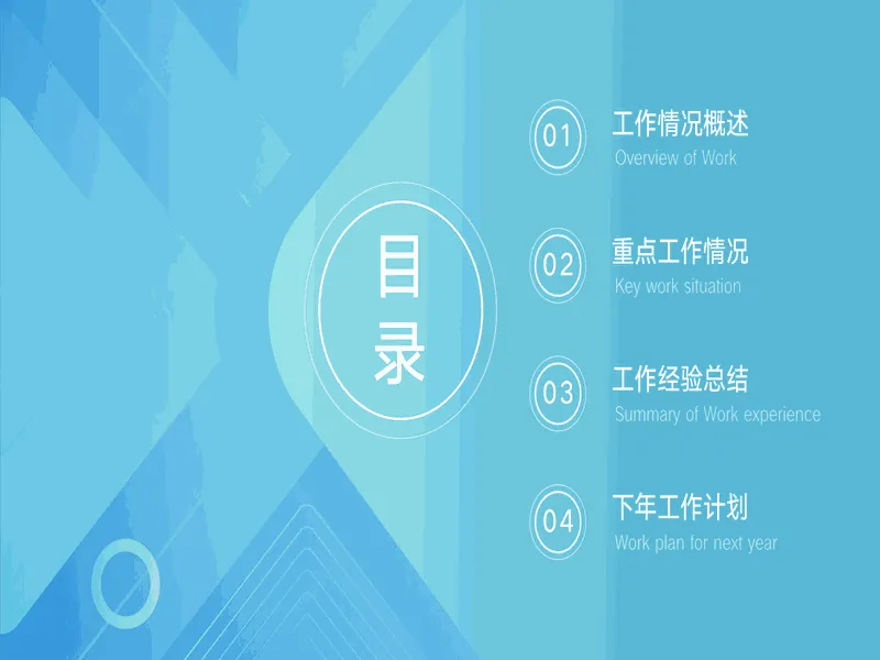 PPT内页预览