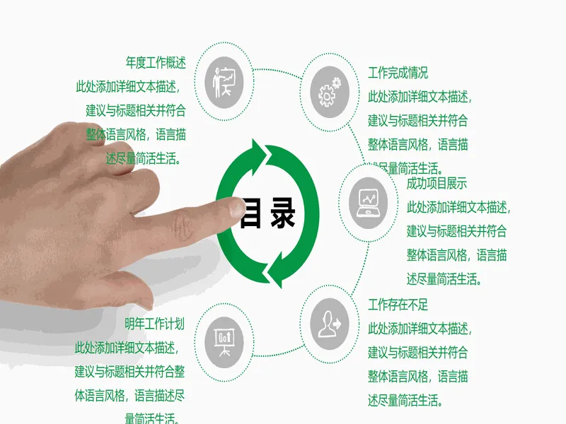 PPT内页预览