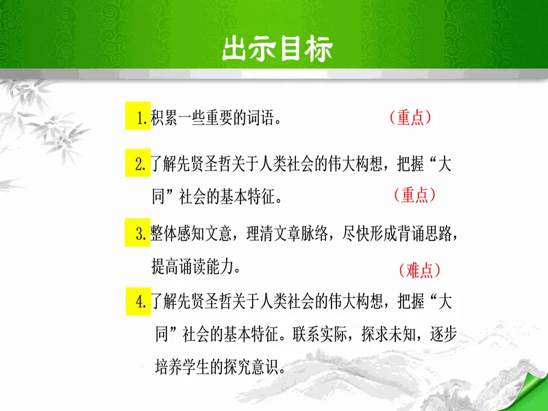 PPT内页预览