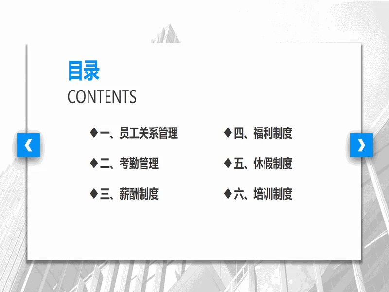 PPT内页预览